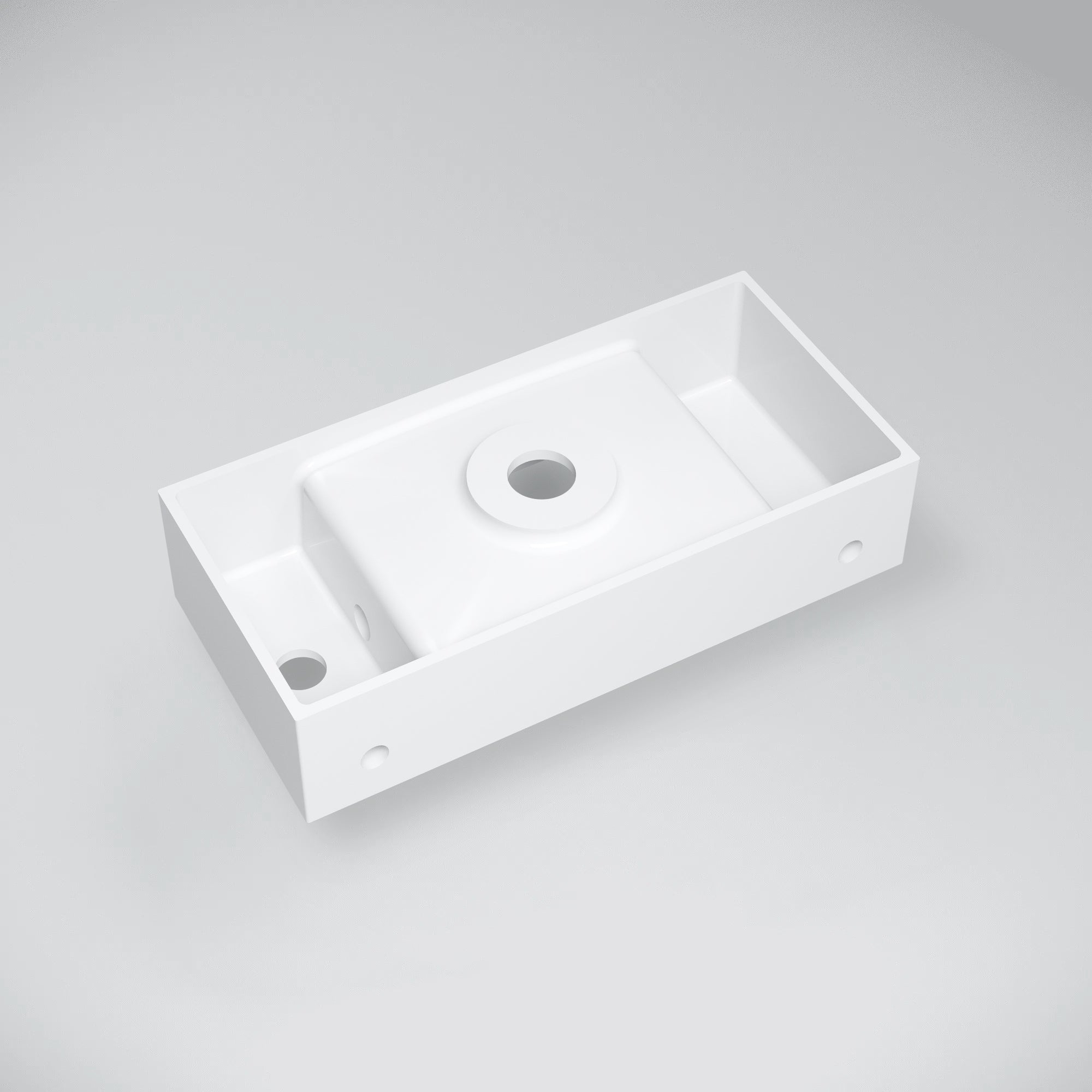 MARMY MARMY AXEL 46x22 JOBBOS kézmosó, FÉNYES FEHÉR - 2 100 02 05 21 18