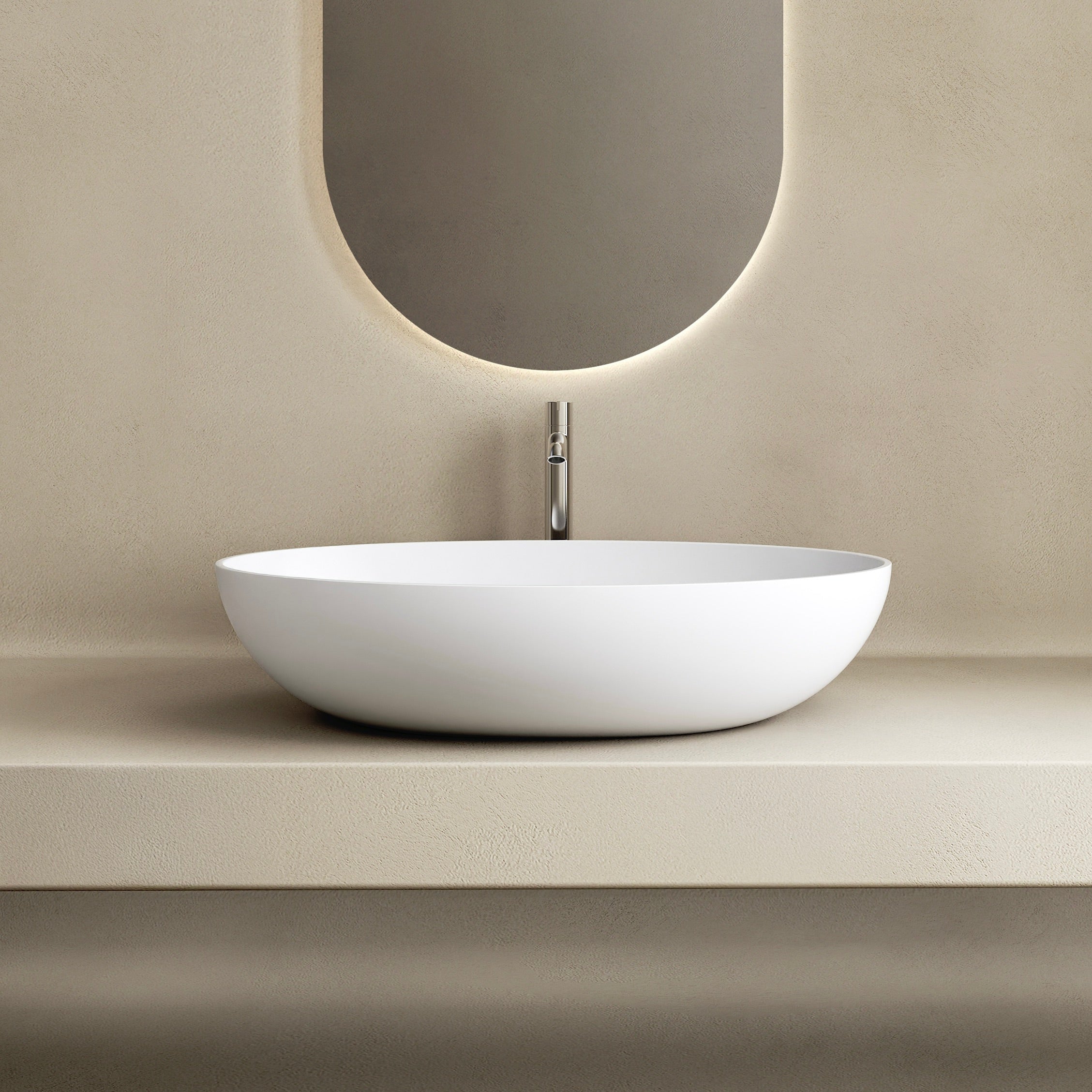 MARMY MARMY MADONNA 60x40 mosdó, MATT FEHÉR - 30 1006 06 10 11