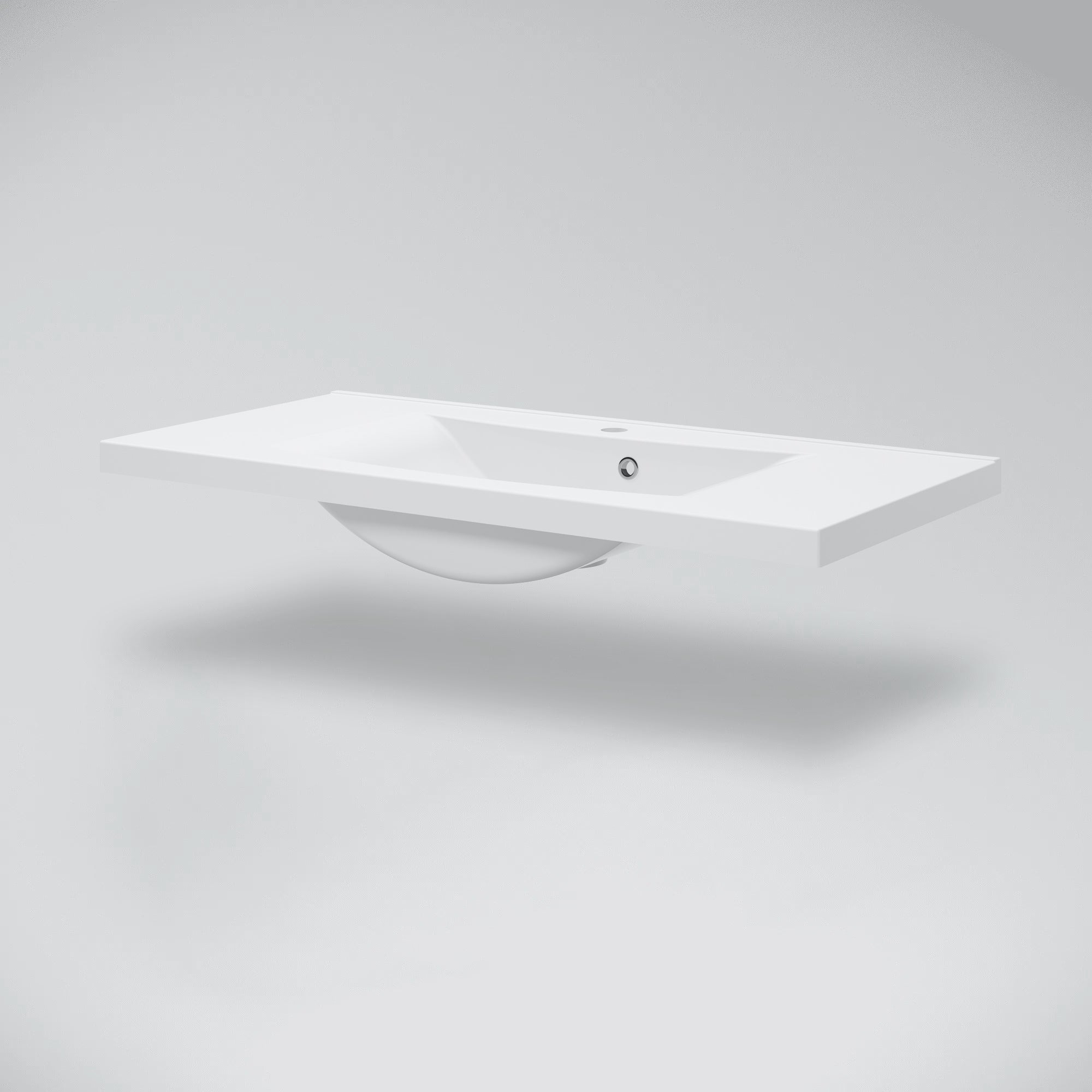 MARMY MARMY CLAUDIA 100x48 mosdó, FÉNYES FEHÉR - 6 229 11 10 11 18