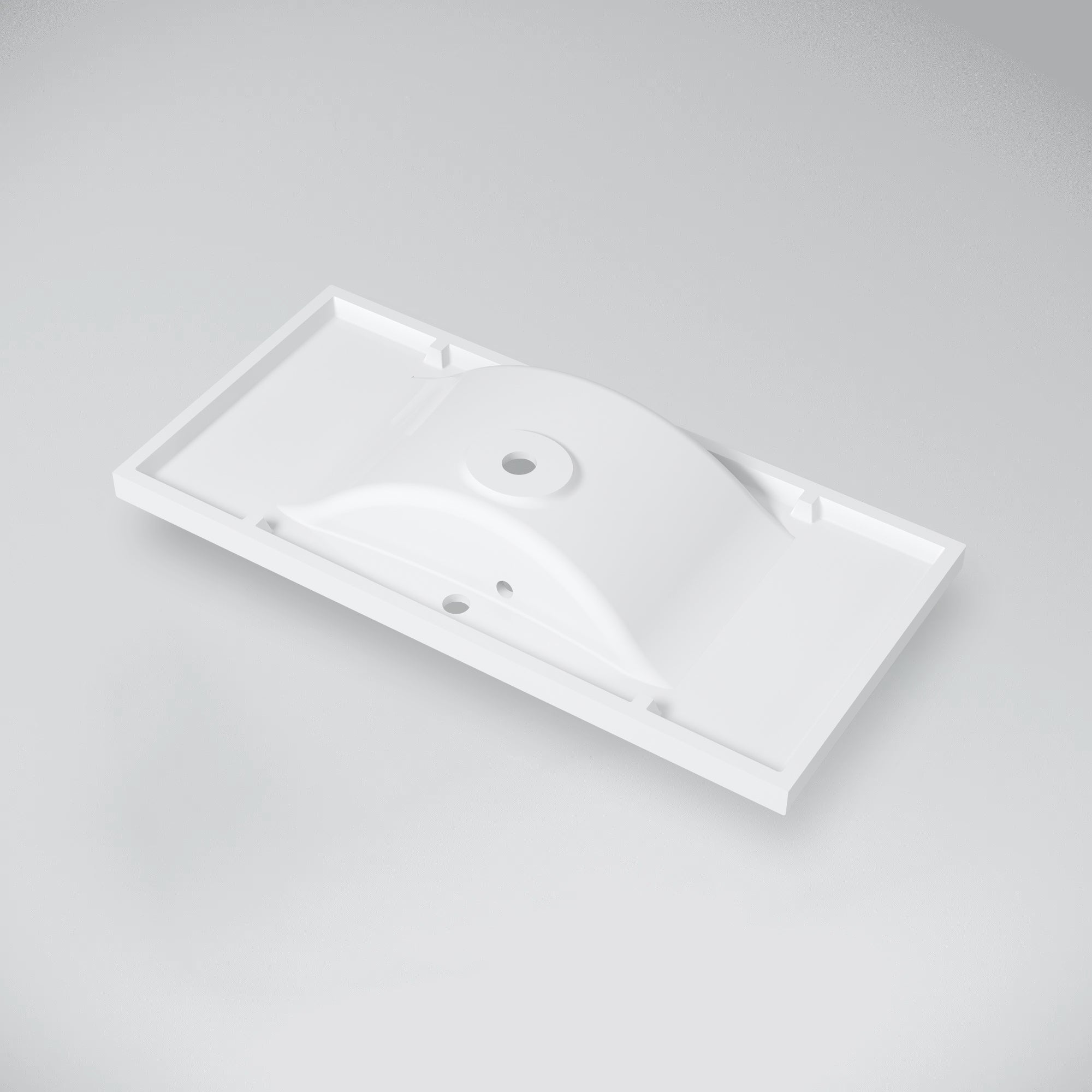 MARMY MARMY CLAUDIA 100x48 mosdó, FÉNYES FEHÉR - 6 229 11 10 11 18