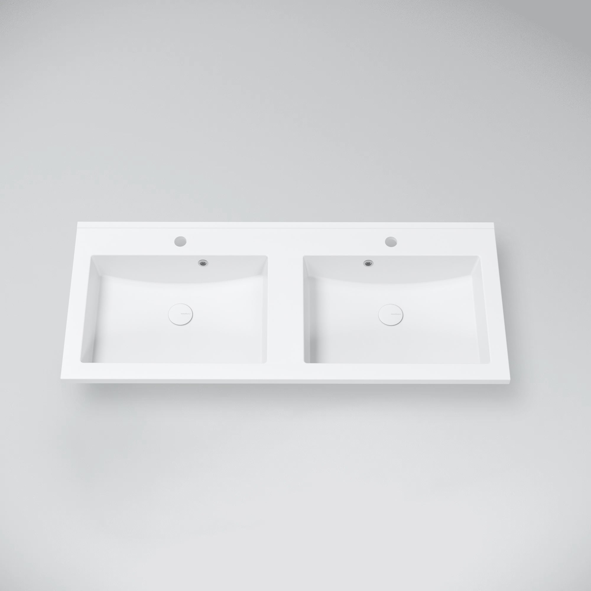 MARMY MARMY IMOLA 120x50 dupla mosdó, FÉNYES FEHÉR - 6 229 19 12 42 18