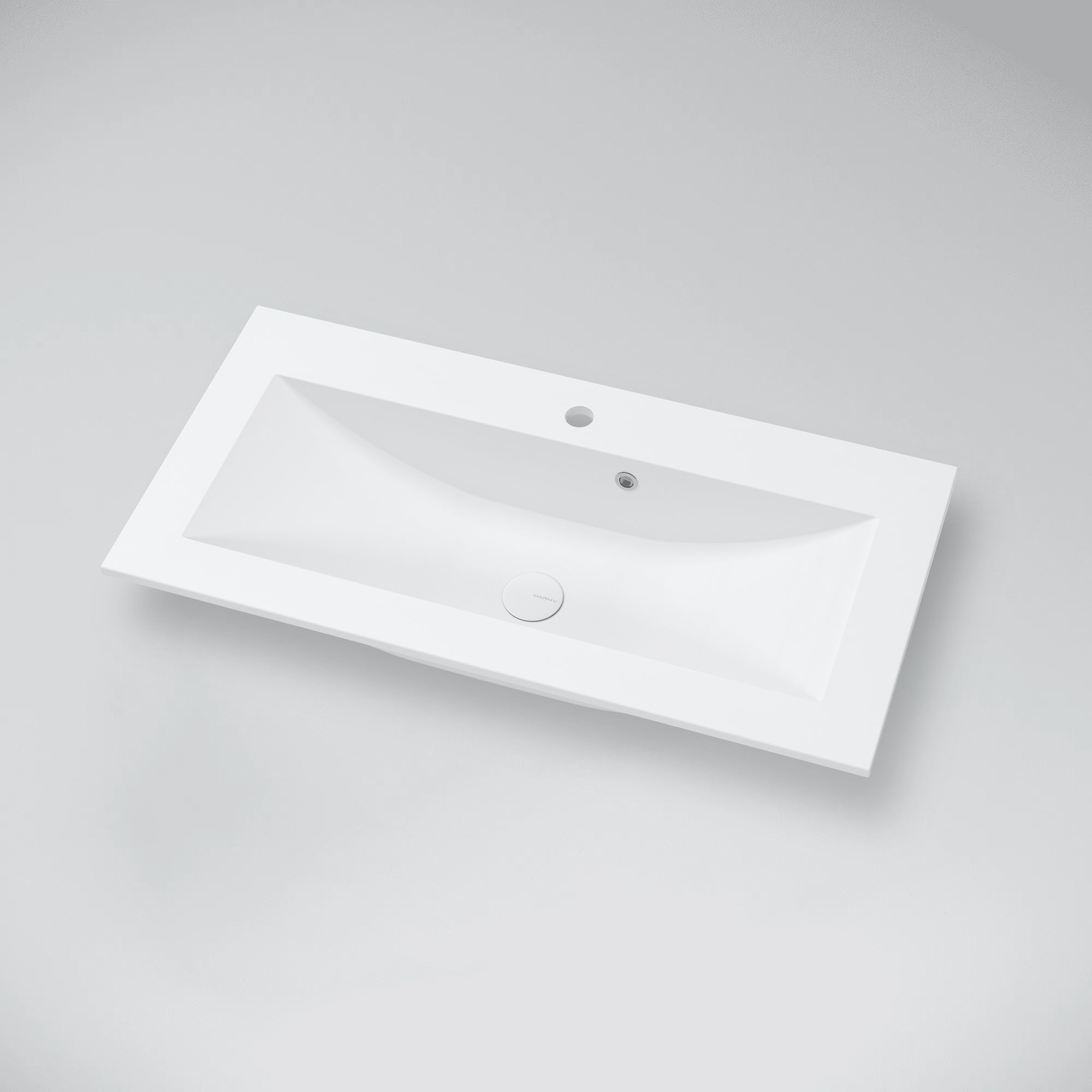 MARMY MARMY LISETTE 90x45 mosdó, FÉNYES FEHÉR - 6 229 21 09 11 18