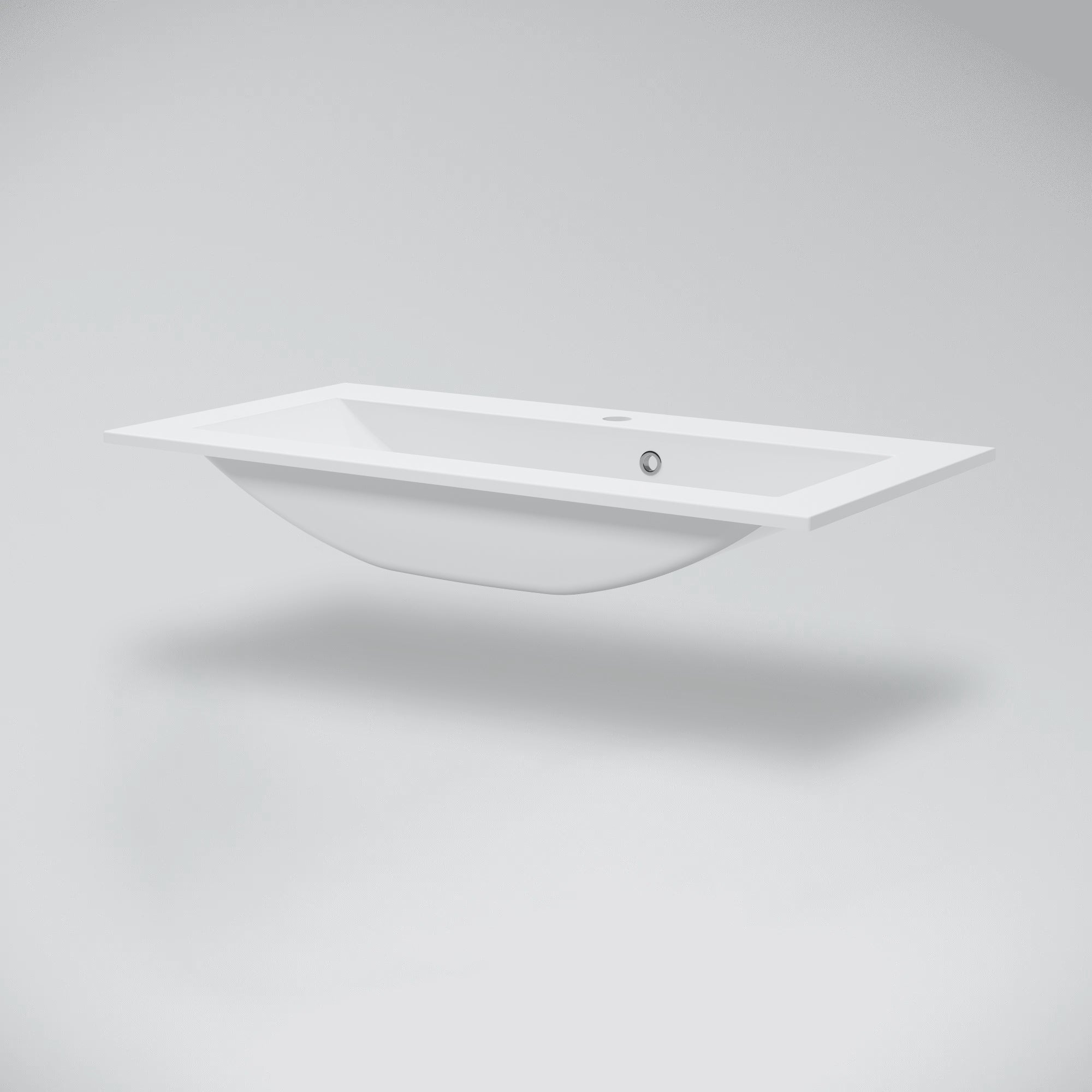 MARMY MARMY LISETTE 90x45 mosdó, FÉNYES FEHÉR - 6 229 21 09 11 18