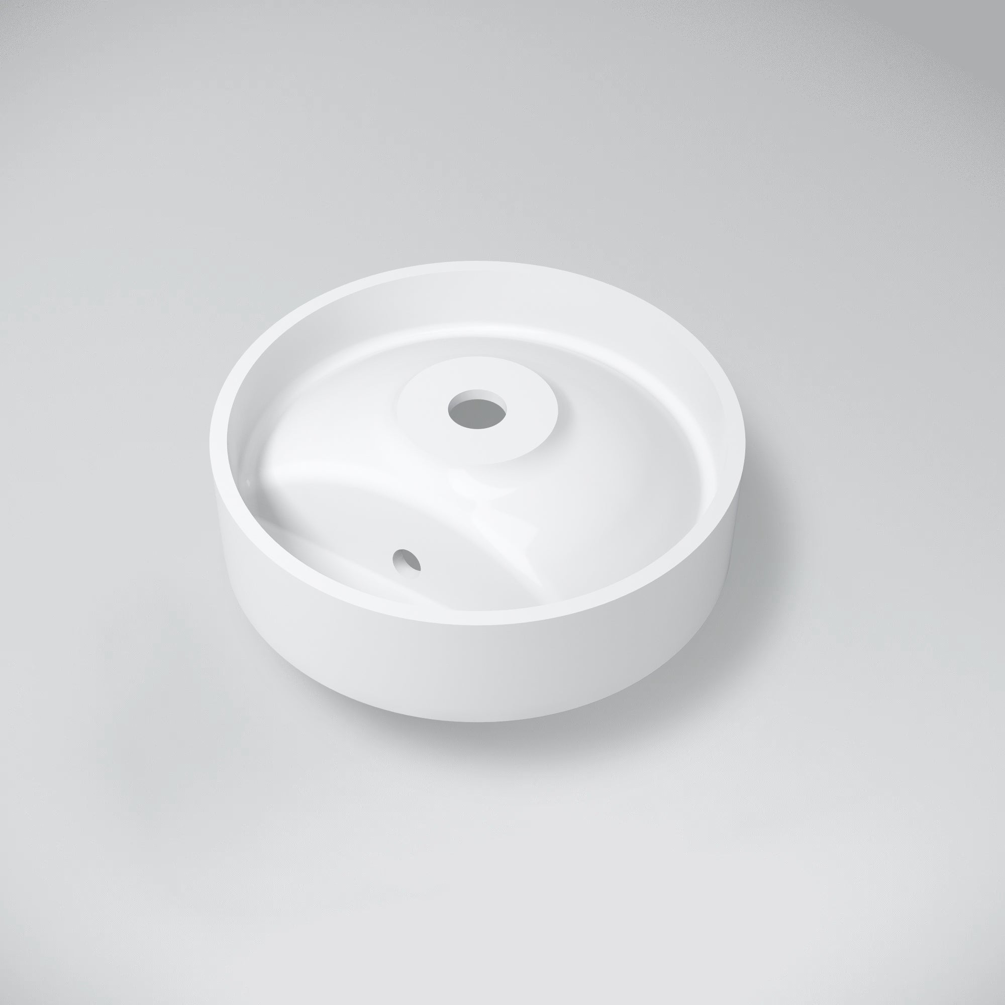 MARMY MARMY CORAL D40x10 mosdó, FÉNYES FEHÉR - 6 301 15 04 11 18