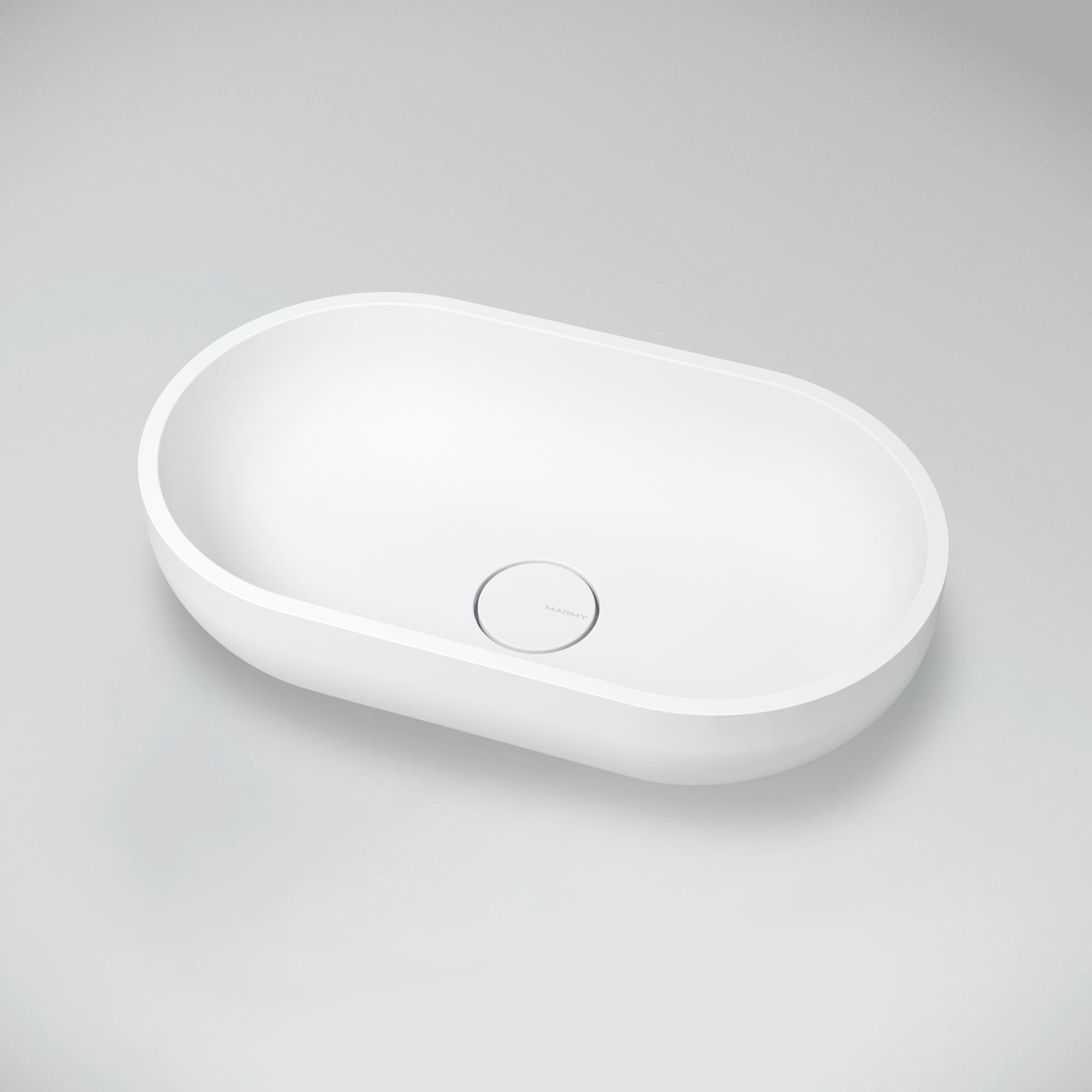 MARMY MARMY LENNOX 60x35 mosdó, FÉNYES FEHÉR - 6 301 66 06 10 18