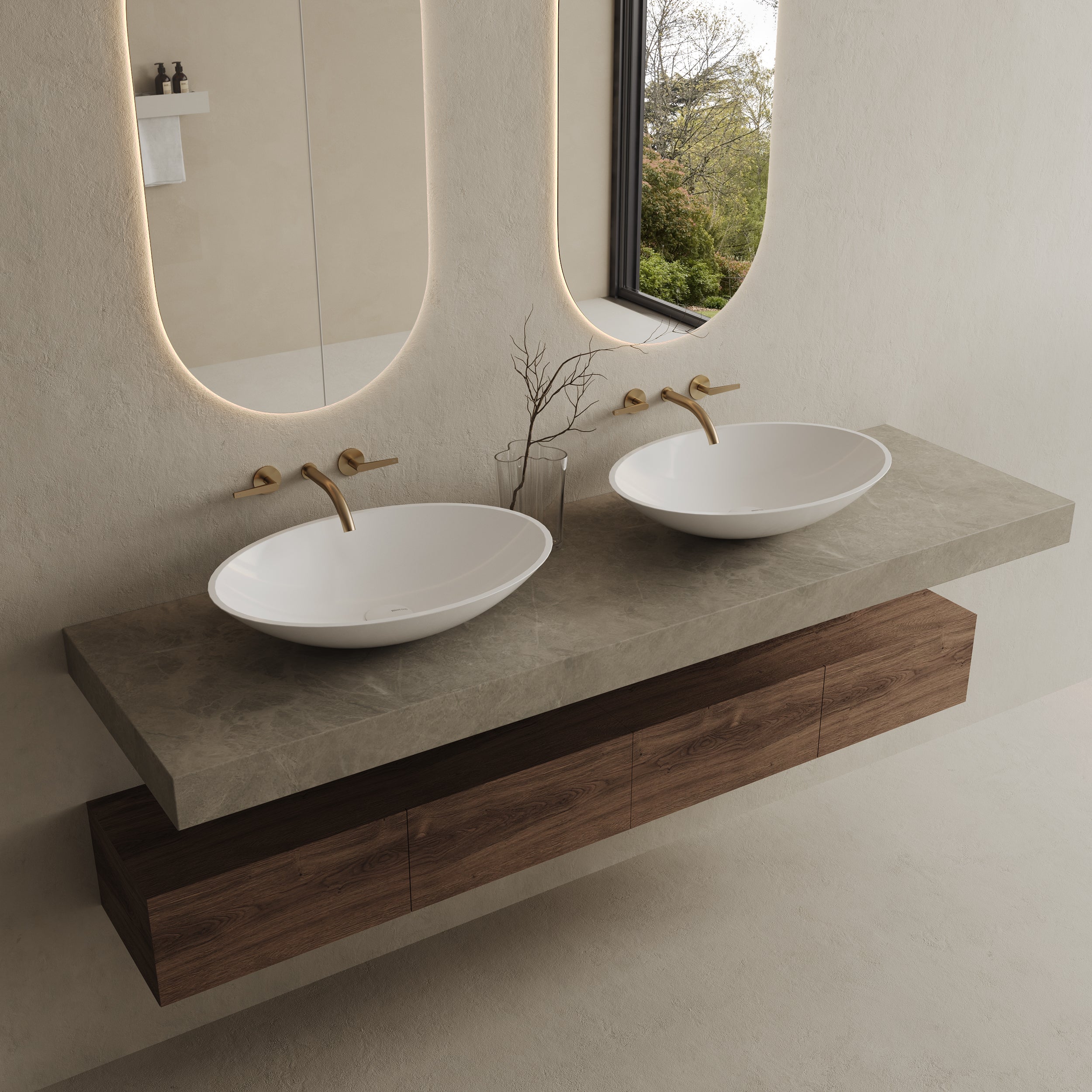 MARMY MARMY DOLCE 58x42 mosdó, FÉNYES FEHÉR - 80 6702 06 10 10