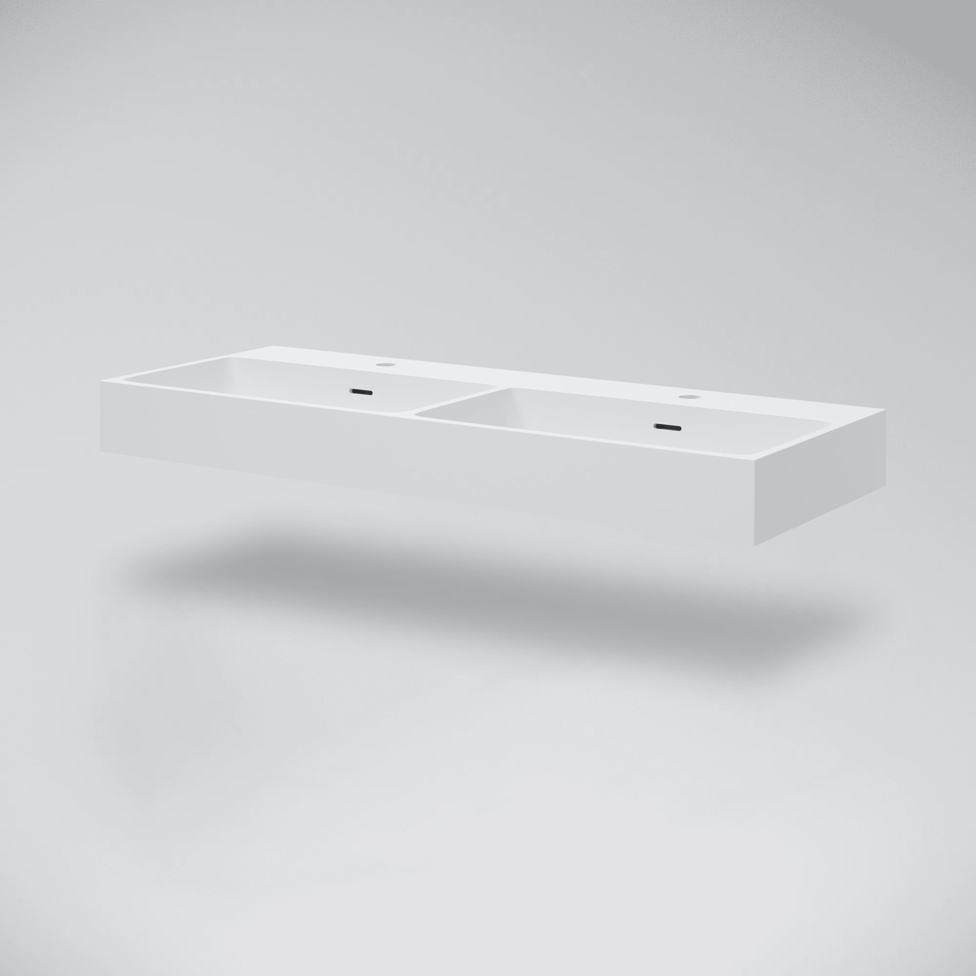 MARMY MARMY BELLAGIO 120x46 dupla mosdó, FÉNYES FEHÉR - 80 7744 12 42 10