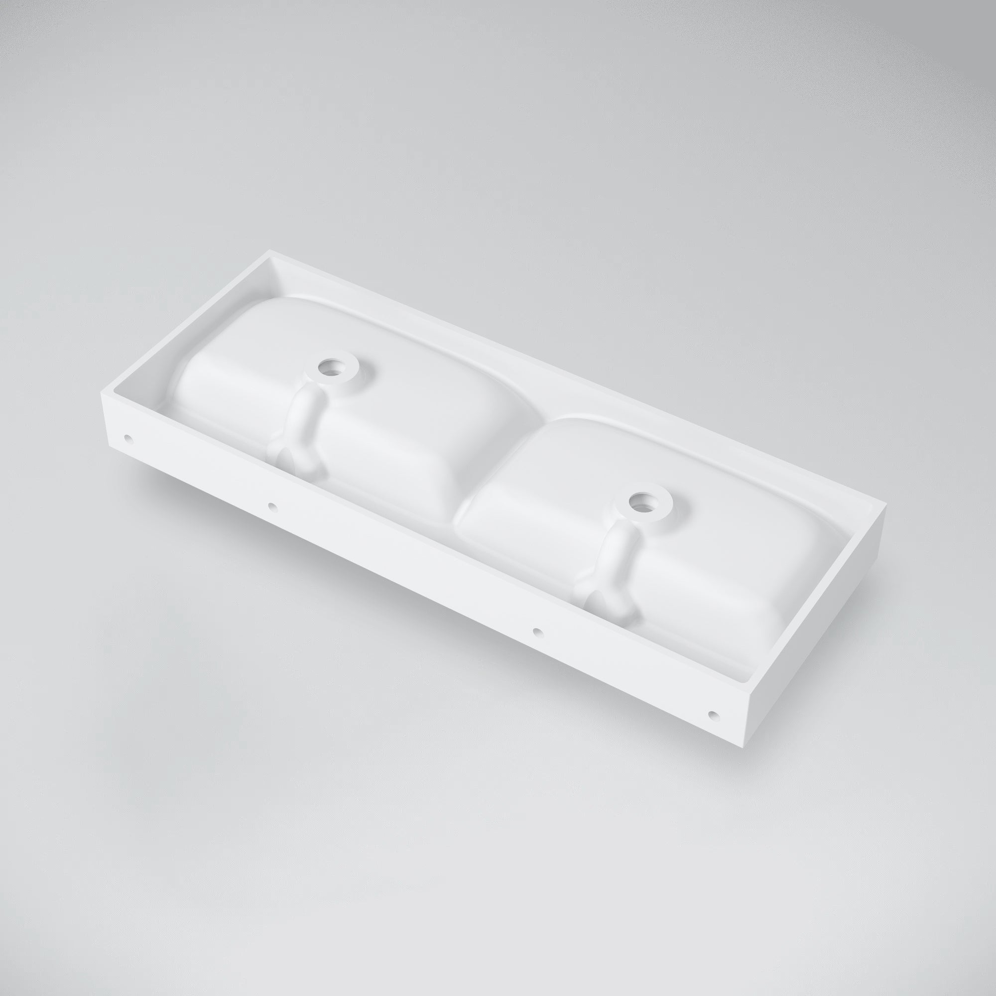 MARMY MARMY BELLAGIO 120x46 dupla mosdó, FÉNYES FEHÉR - 80 7744 12 42 10