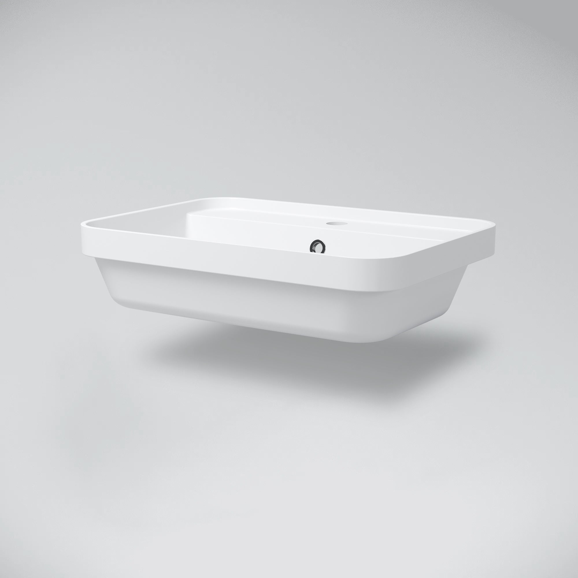 MARMY MARMY LUXE 55x39 mosdó, FÉNYES FEHÉR - 80 7795 06 11 10