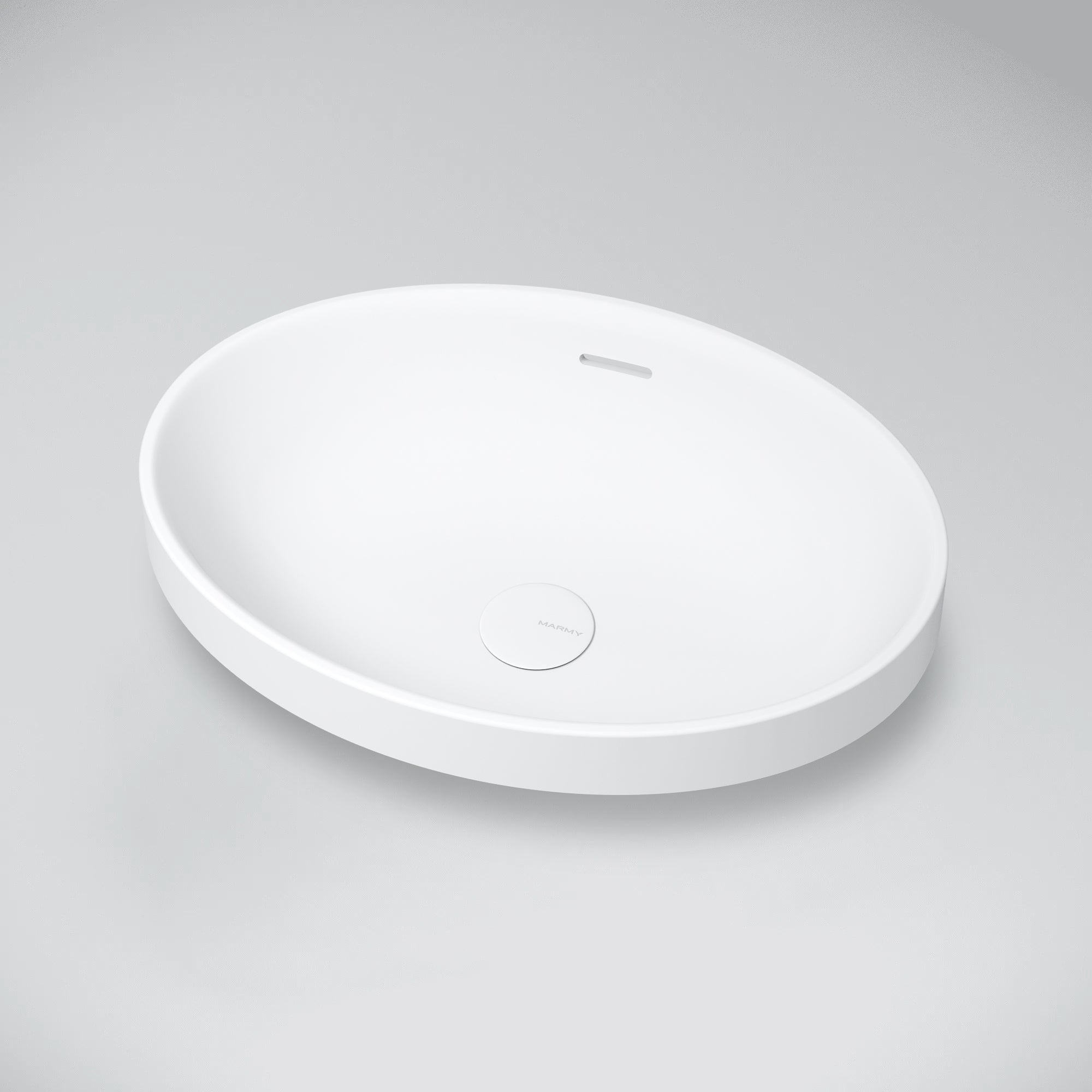 MARMY MARMY AIDA 50x39 mosdó, FÉNYES FEHÉR - 80 8034 05 10 10