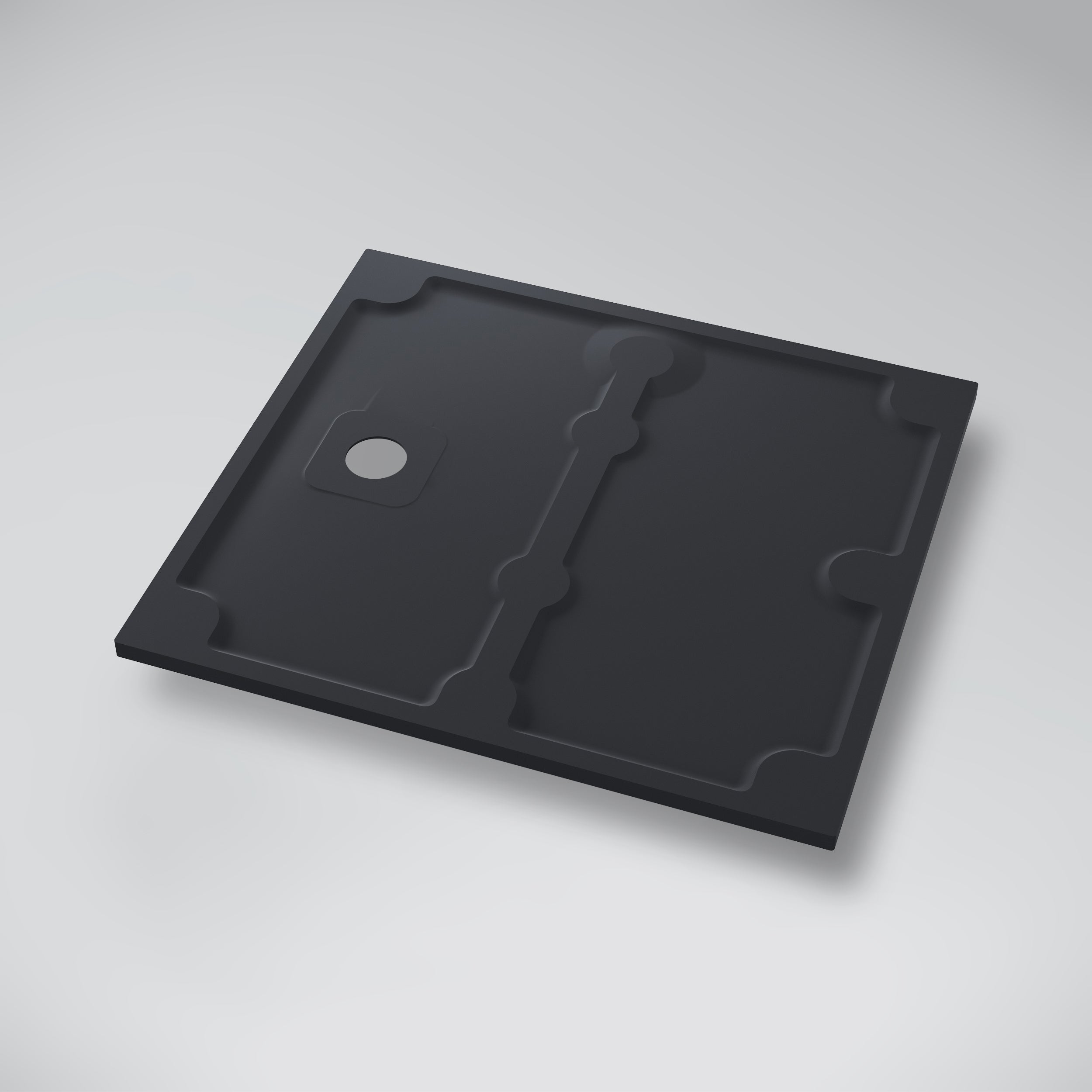 MARMY BASALTO - 90x100 Zuhanytálca - 80 8119 90 10 54