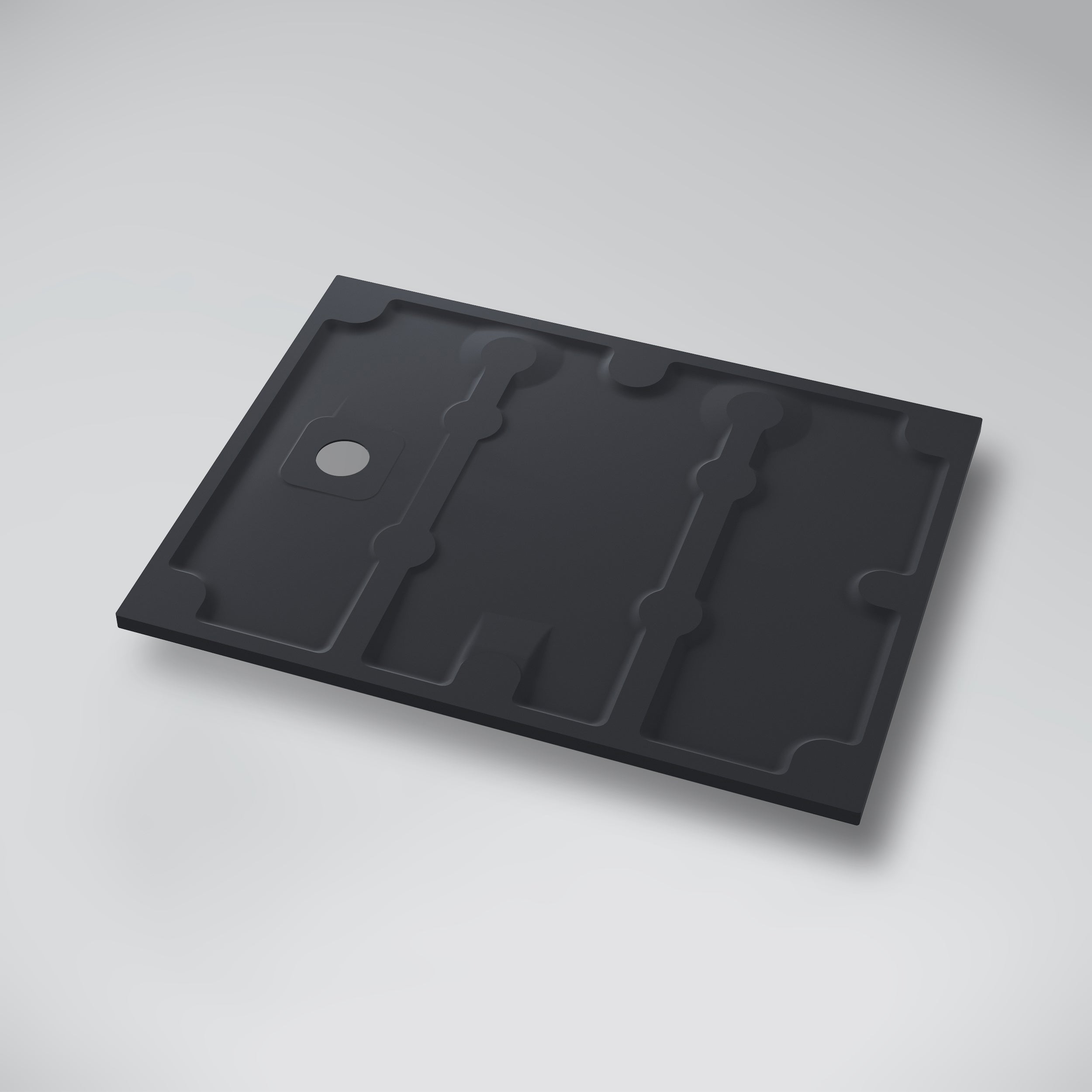 MARMY BASALTO - 100x120 Zuhanytálca - 80 8120 10 12 54