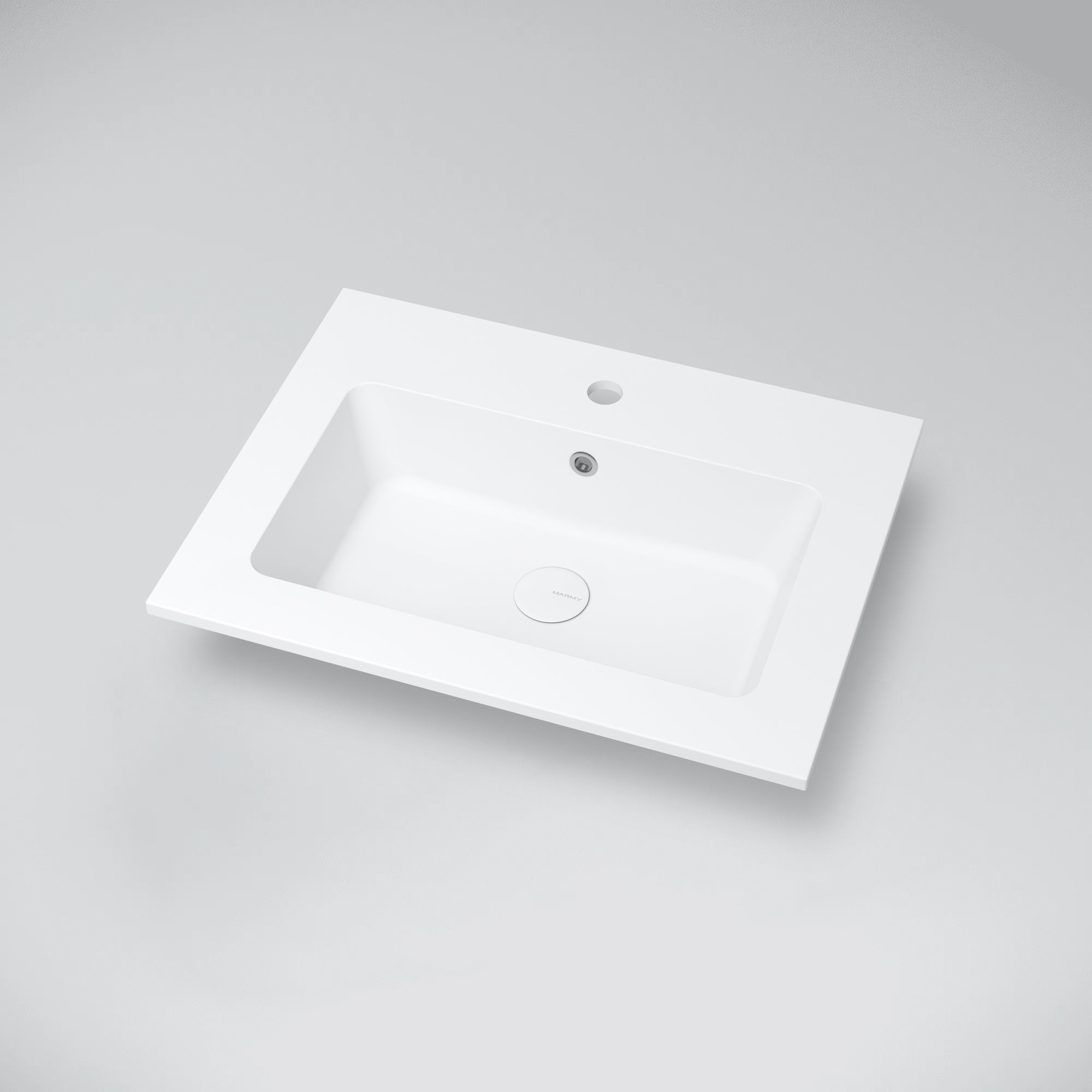 MARMY MARMY BERGAMO SLIM 60x46 mosdó, FÉNYES FEHÉR - 80 8125 06 11 10