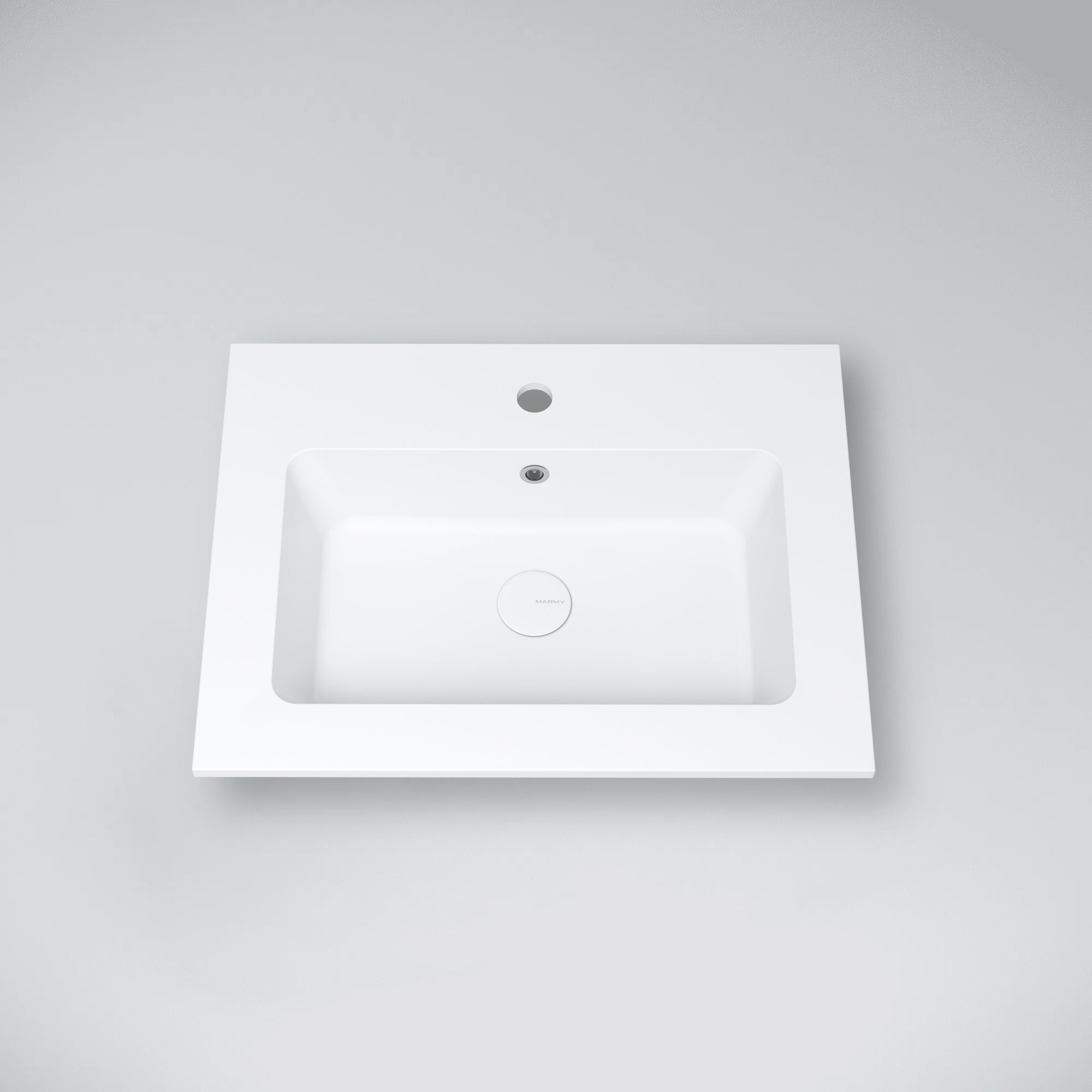 MARMY MARMY BERGAMO SLIM 60x46 mosdó, FÉNYES FEHÉR - 80 8125 06 11 10