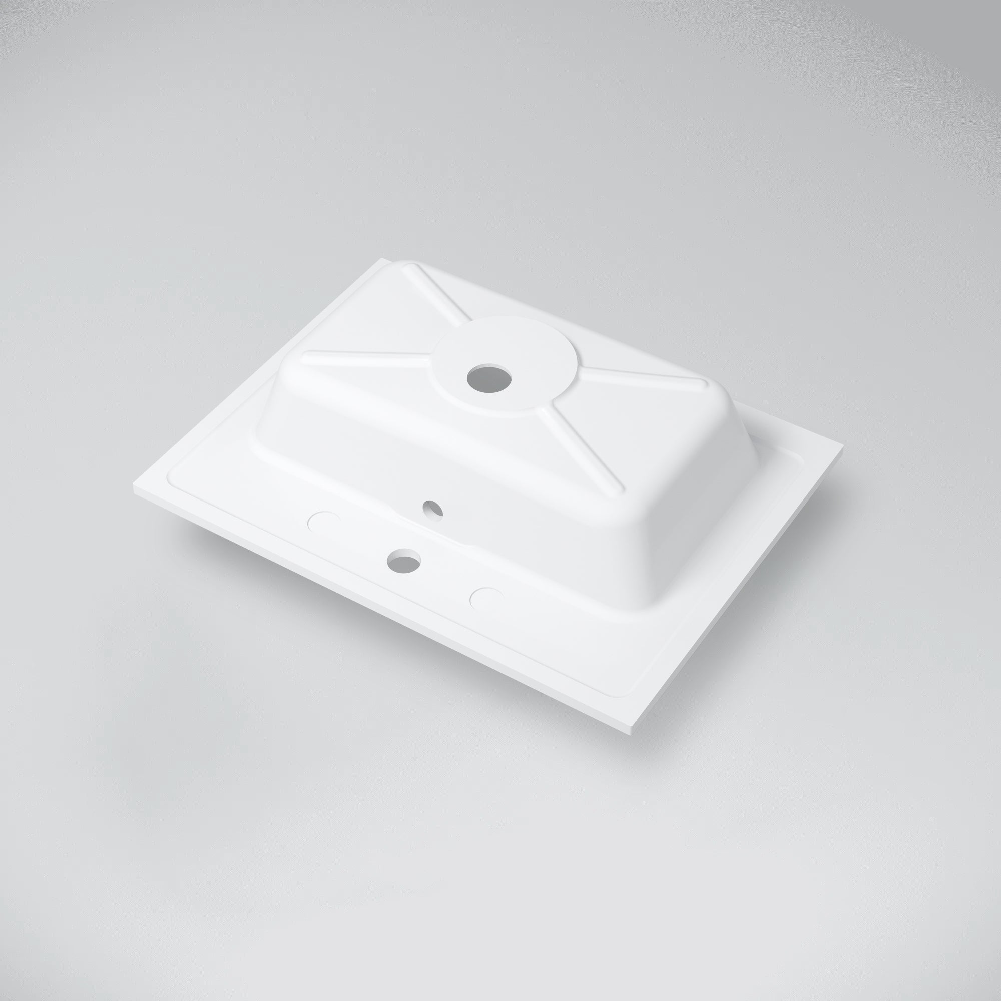 MARMY MARMY BERGAMO SLIM 60x46 mosdó, FÉNYES FEHÉR - 80 8125 06 11 10