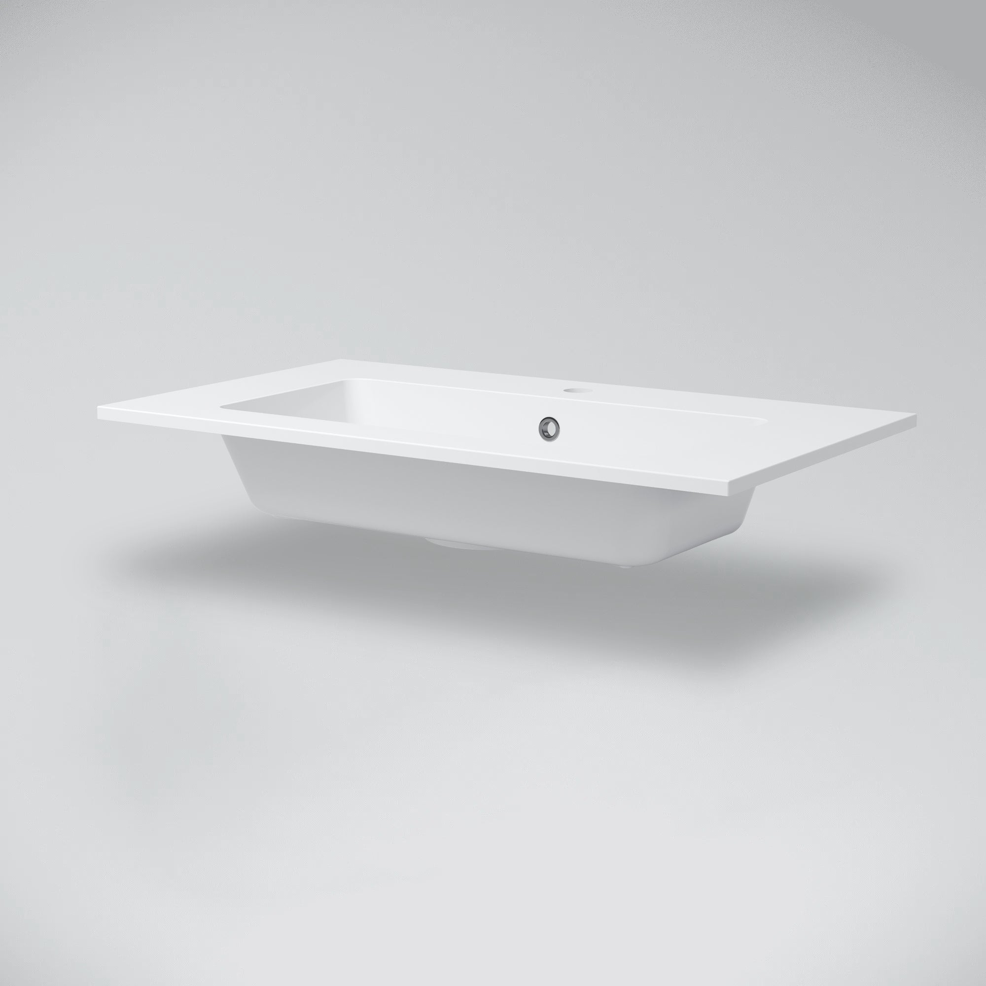 MARMY MARMY BERGAMO SLIM 80x46 mosdó, FÉNYES FEHÉR - 80 8126 08 11 10