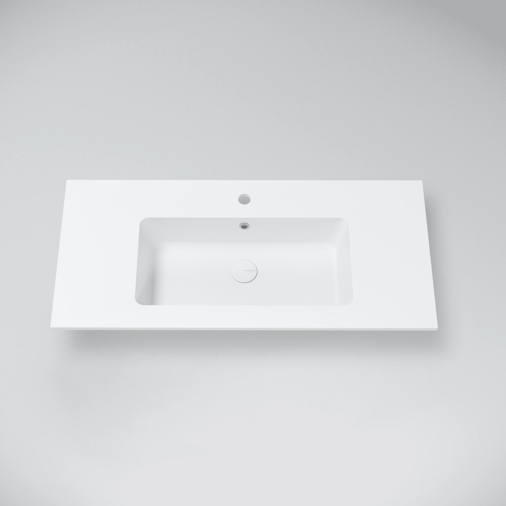 MARMY MARMY BERGAMO SLIM 100x46 mosdó, FÉNYES FEHÉR - 80 8128 10 11 10