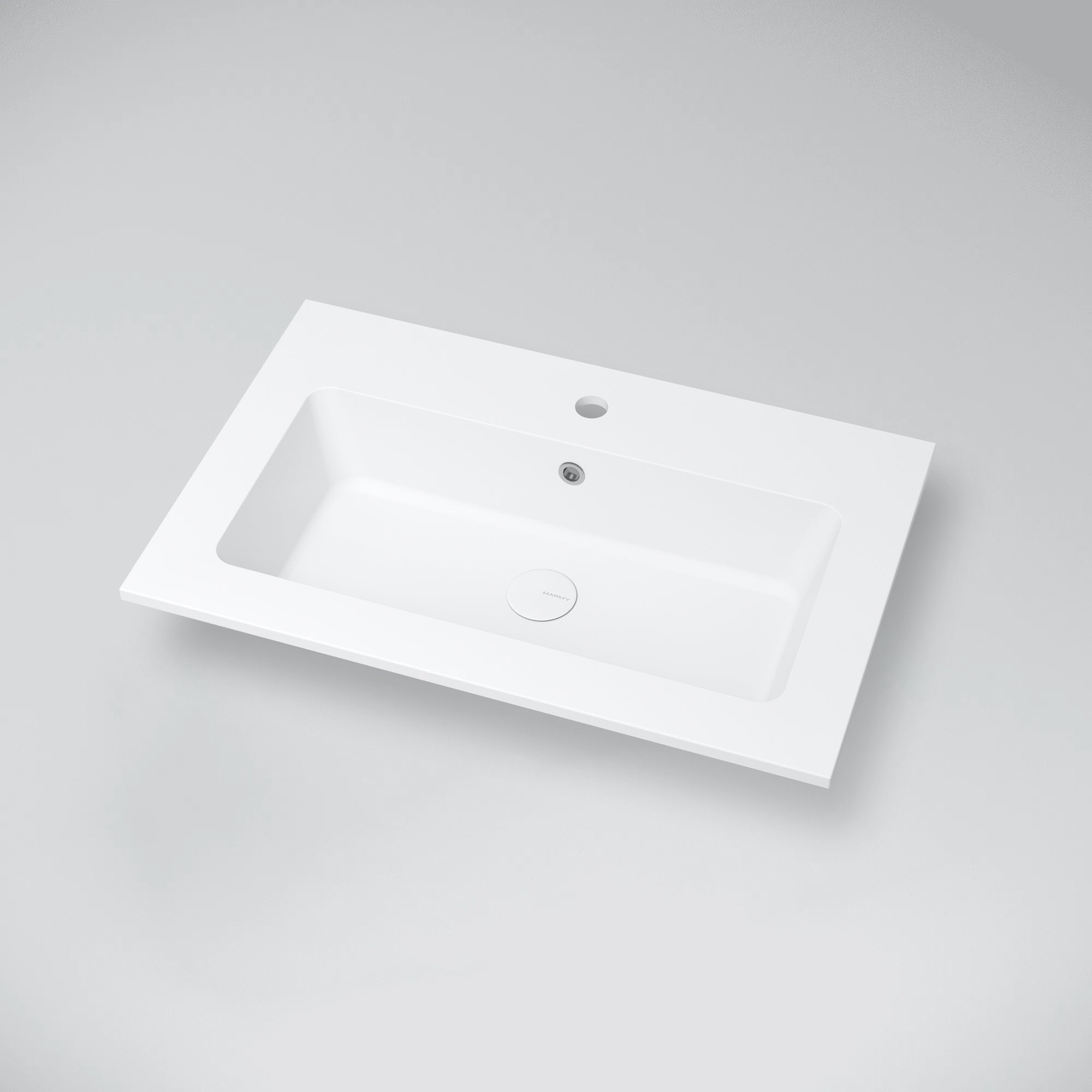 MARMY MARMY BERGAMO SLIM 70x46 mosdó, FÉNYES FEHÉR - 80 8189 07 11 10