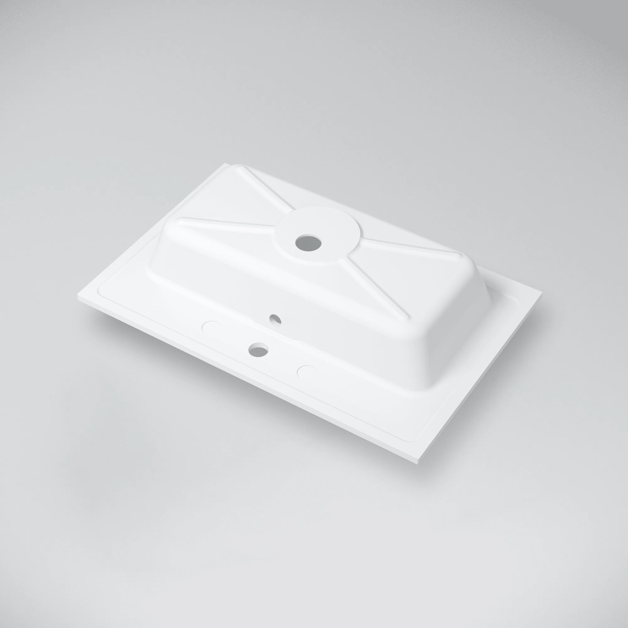 MARMY MARMY BERGAMO SLIM 70x46 mosdó, FÉNYES FEHÉR - 80 8189 07 11 10