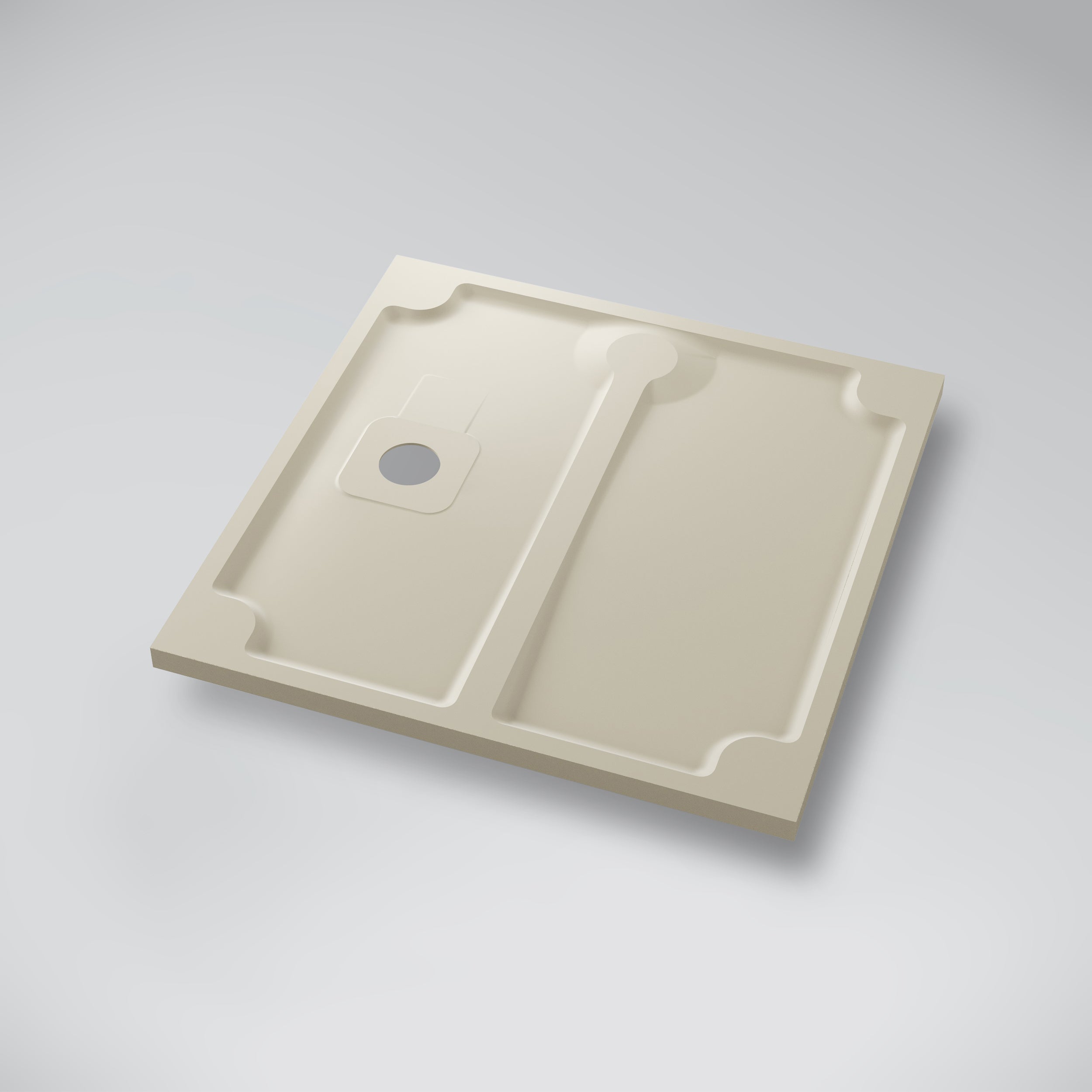 MARMY DOLOMITE PRO - 90x90 Zuhanytálca - 80 8225 90 90 53