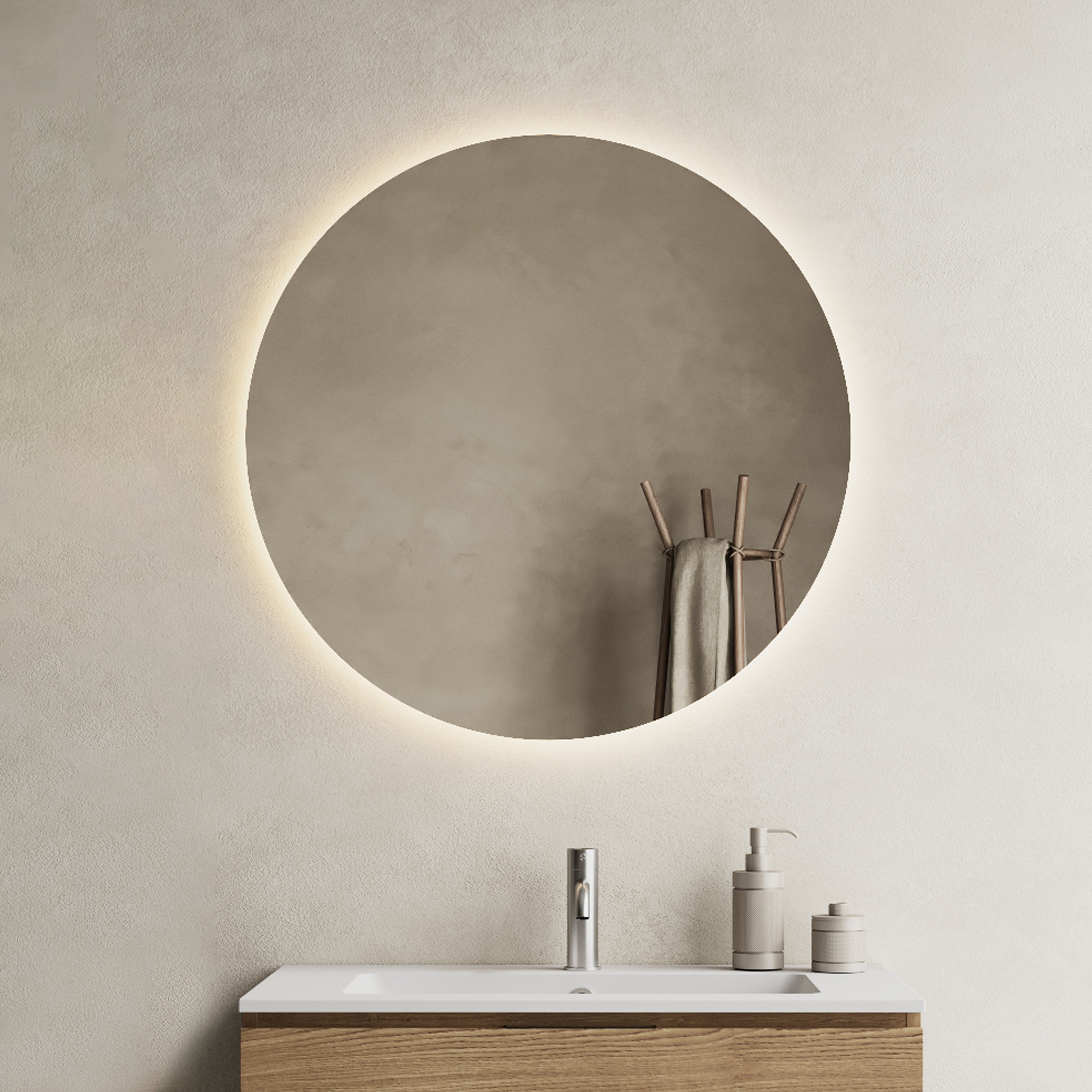 MARMY VANITY kör tükör (LED 6000k, körbe hangulatvilágítás) - 90 11 15 60 60 01