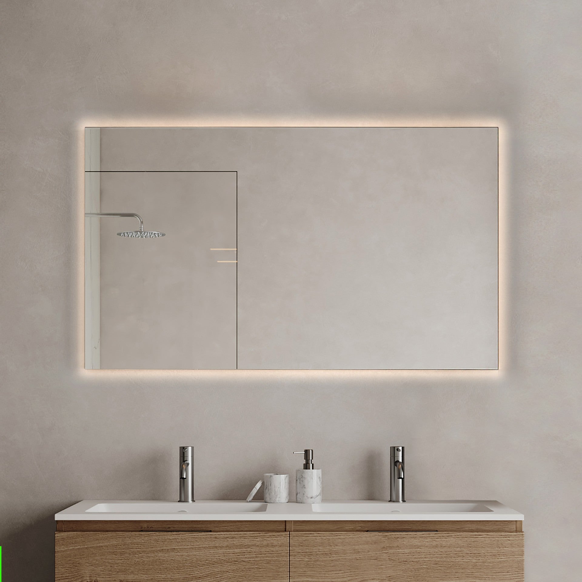 MARMY SECRET tükör (LED 6000k, körbe hangulatvilágítás) - 90 11 23 60 80 01