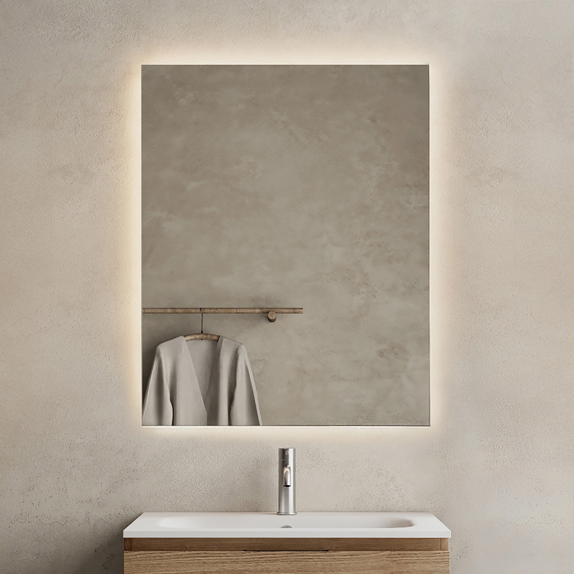 MARMY SECRET tükör (LED 6000k, körbe hangulatvilágítás) - 90 11 23 60 80 01